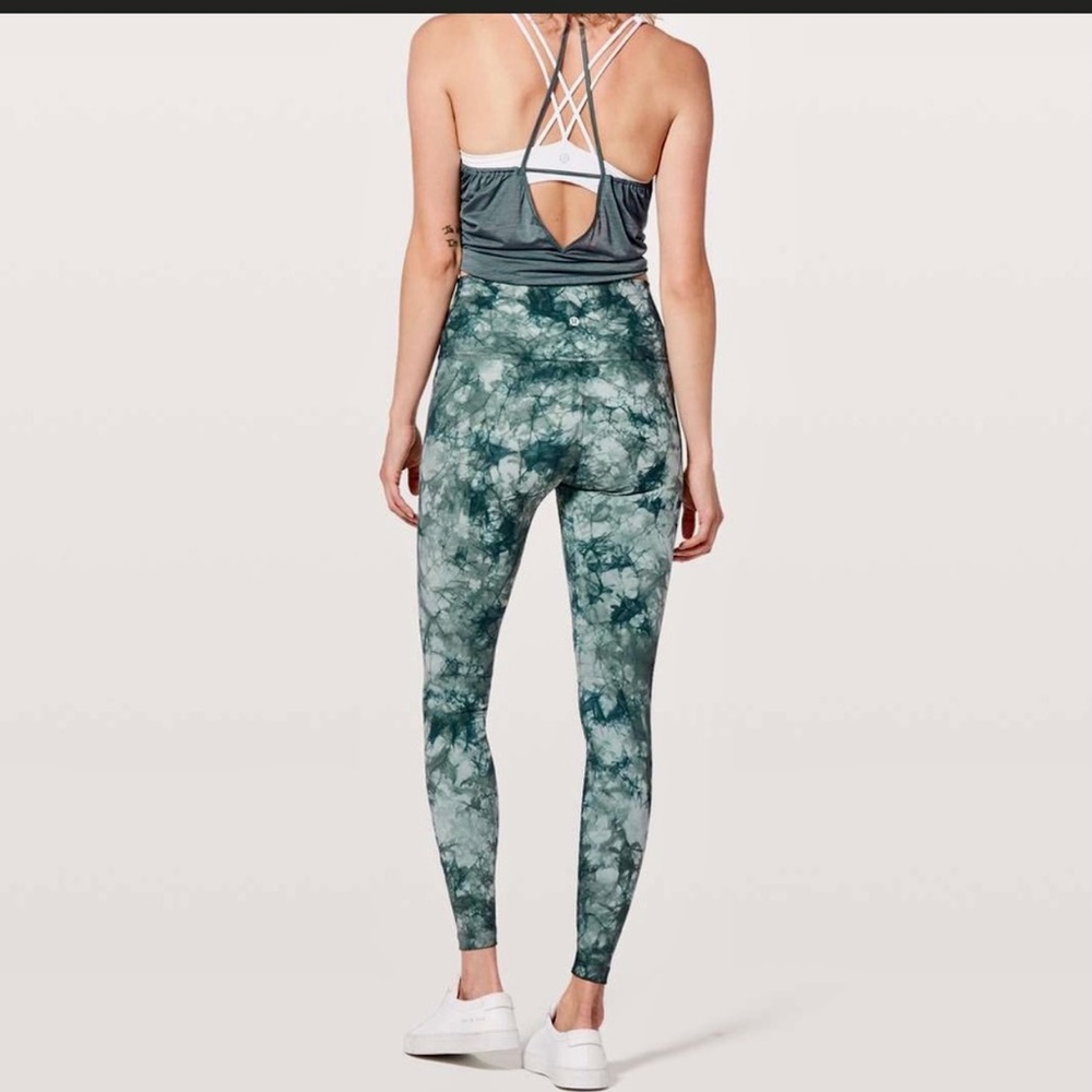 Lululemon Wunder Under Shibori Leggings